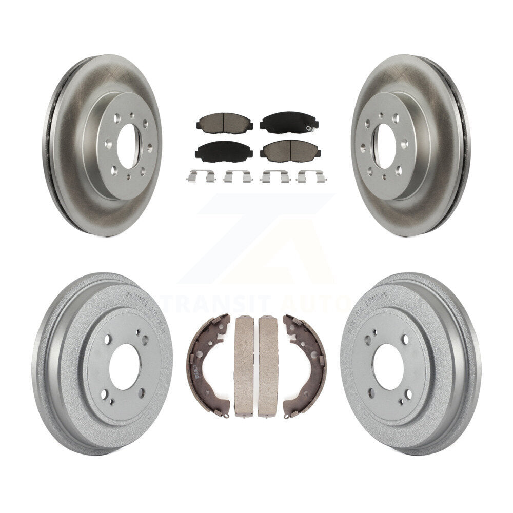 Transit Auto KGC-101981 Disc Brake Kit for 2010-2014 Honda Insight - Front and Rear