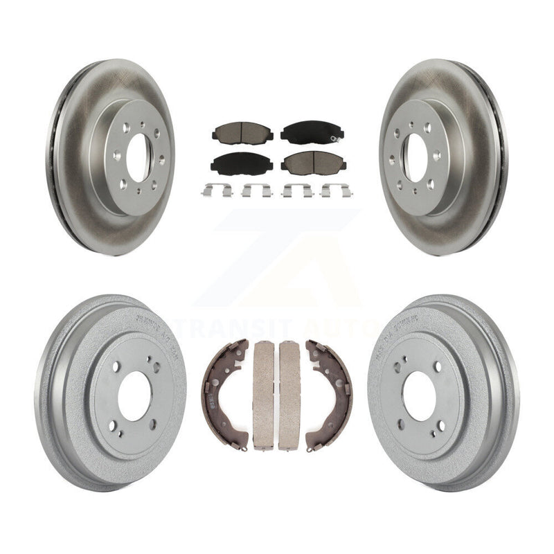 Transit Auto KGC-101981 Disc Brake Kit for 2010-2014 Honda Insight - Front and Rear