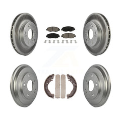 Transit Auto KGC-101983 Disc Brake Kit for 2006-2011 Honda Civic - Front and Rear