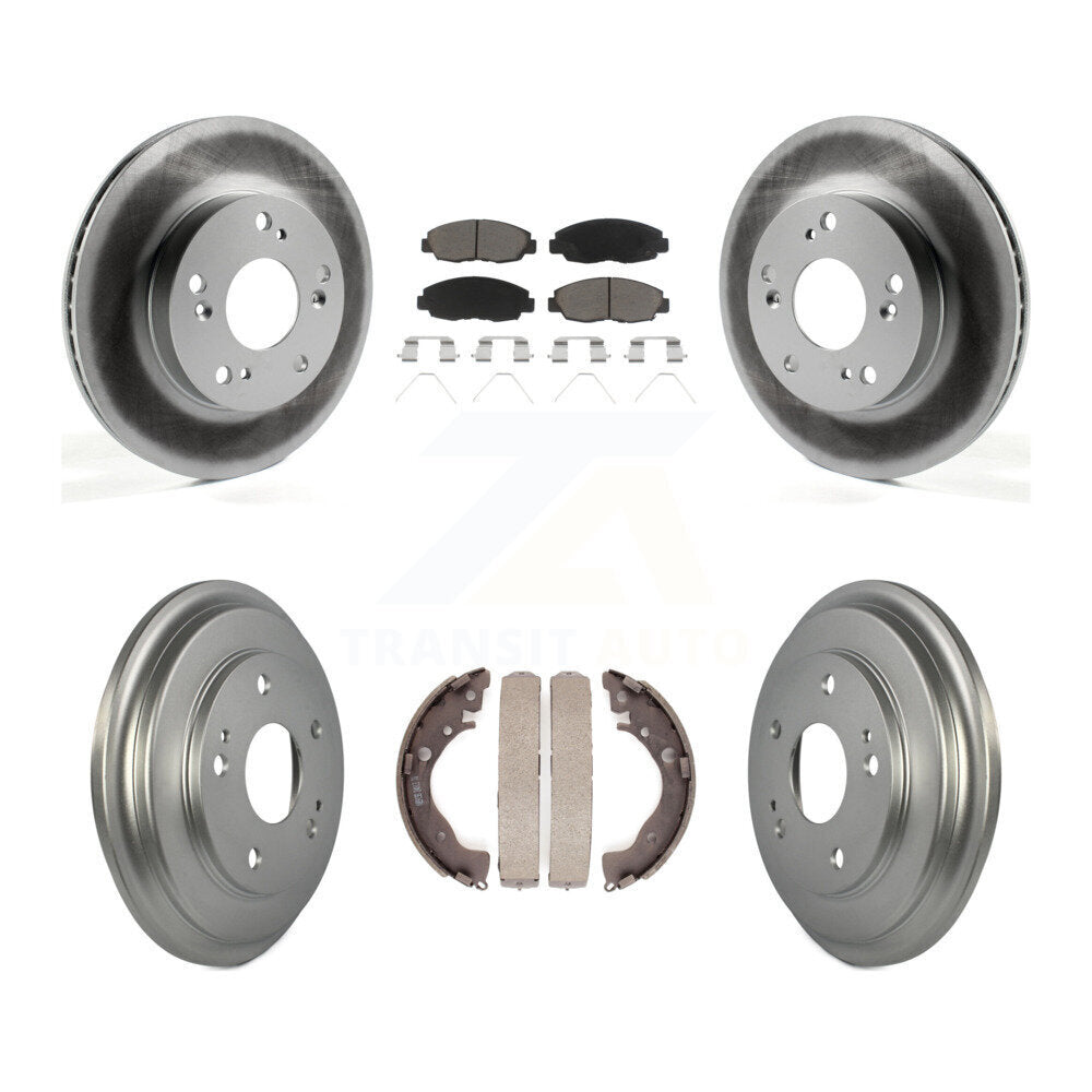 Transit Auto KGC-101984 Disc Brake Kit for 2012-2015 Honda Civic - Front and Rear