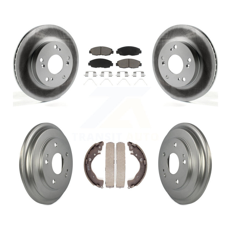 Transit Auto KGC-101984 Disc Brake Kit for 2012-2015 Honda Civic - Front and Rear
