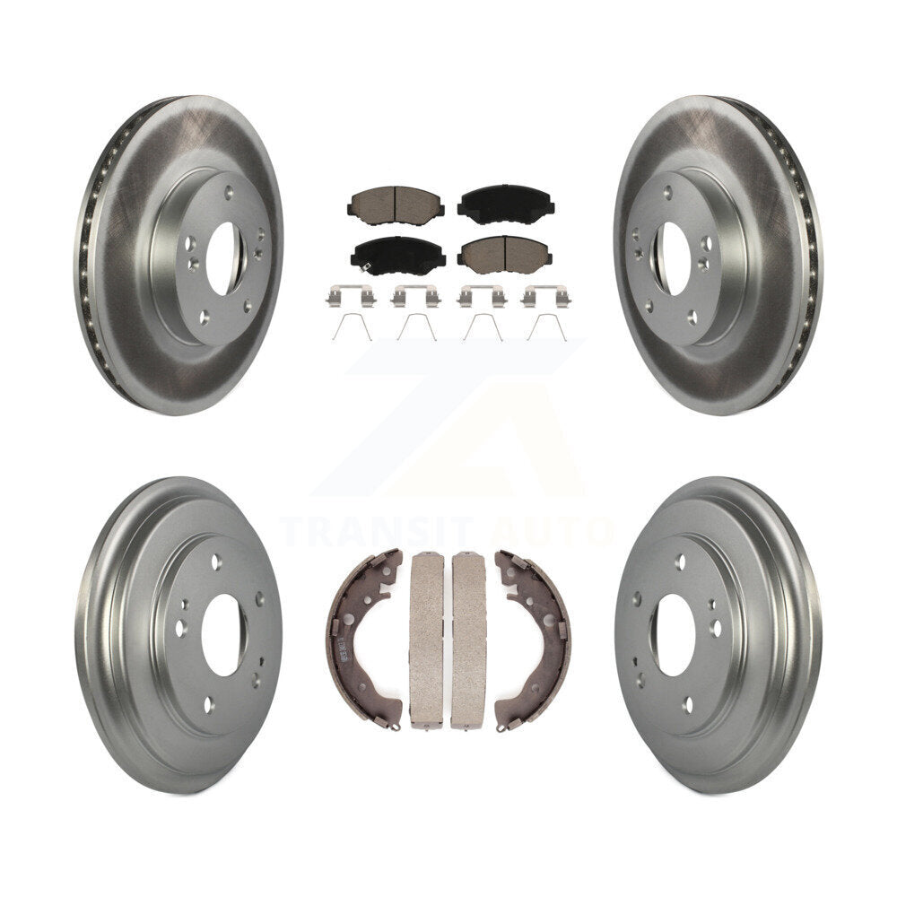 Transit Auto KGC-101985 Disc Brake Kit for 2013-2015 Honda Civic - Front and Rear