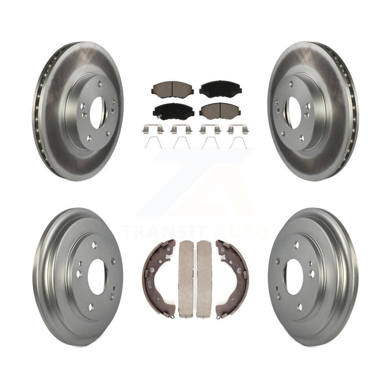 Transit Auto KGC-101985 Disc Brake Kit for 2013-2015 Honda Civic - Front and Rear