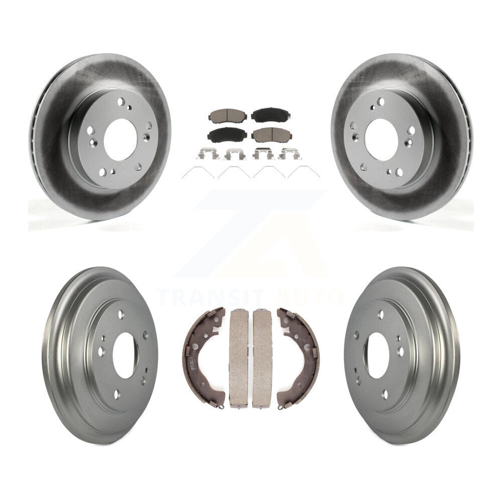 Transit Auto KGC-101986 Disc Brake Kit for 2015 Honda Civic - Front and Rear