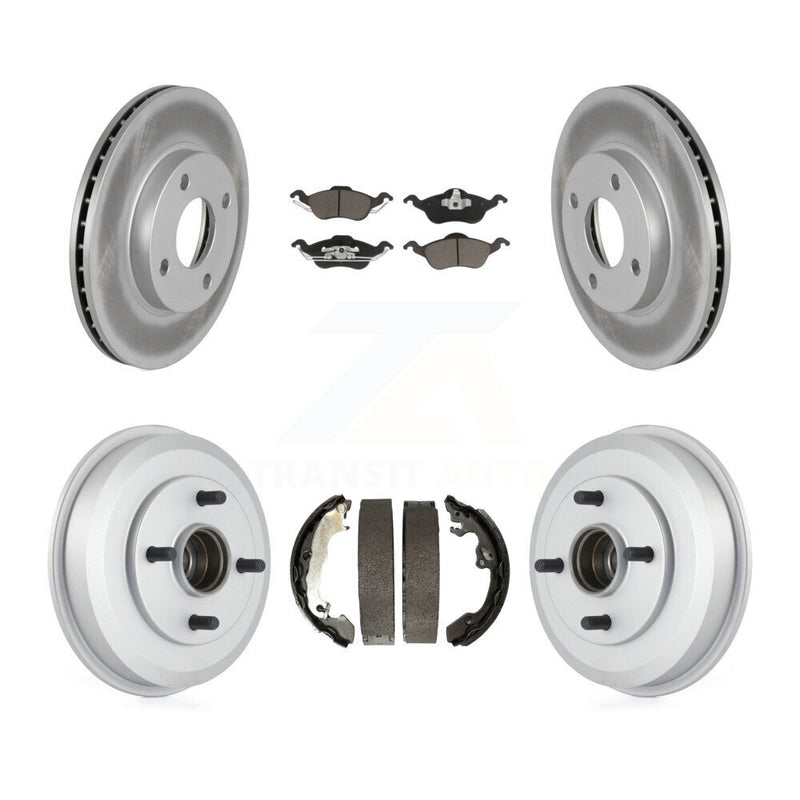 Transit Auto KGC-101987 Disc Brake Kit for 2000-2003 Ford Focus - Front and Rear