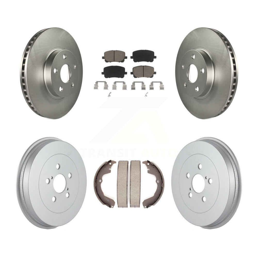 Transit Auto KGC-101988 Disc Brake Kit for 2003-2008 Pontiac Vibe, Toyota Matrix - Front and Rear