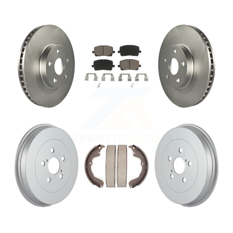 Transit Auto KGC-101988 Disc Brake Kit for 2003-2008 Pontiac Vibe, Toyota Matrix - Front and Rear