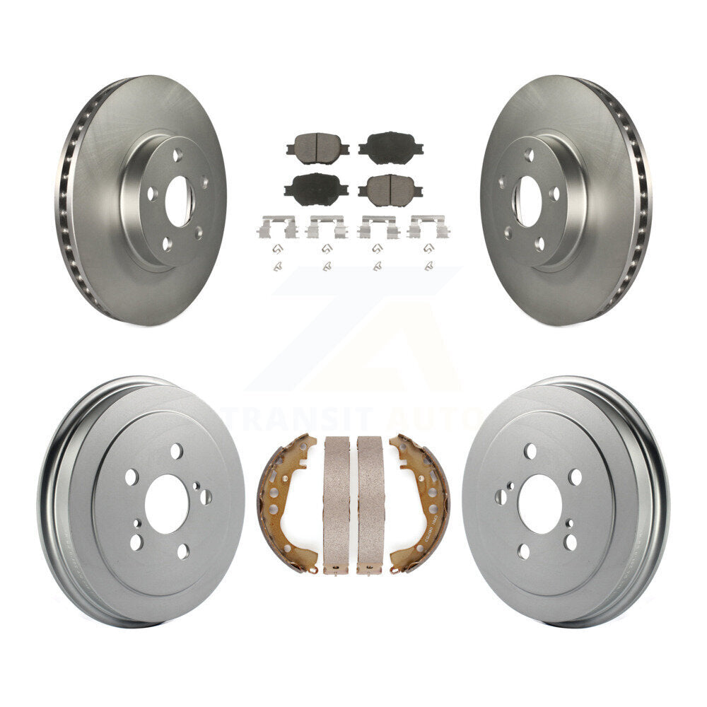 Transit Auto KGC-101989 Disc Brake Kit for 2000-2005 Toyota Celica - Front and Rear