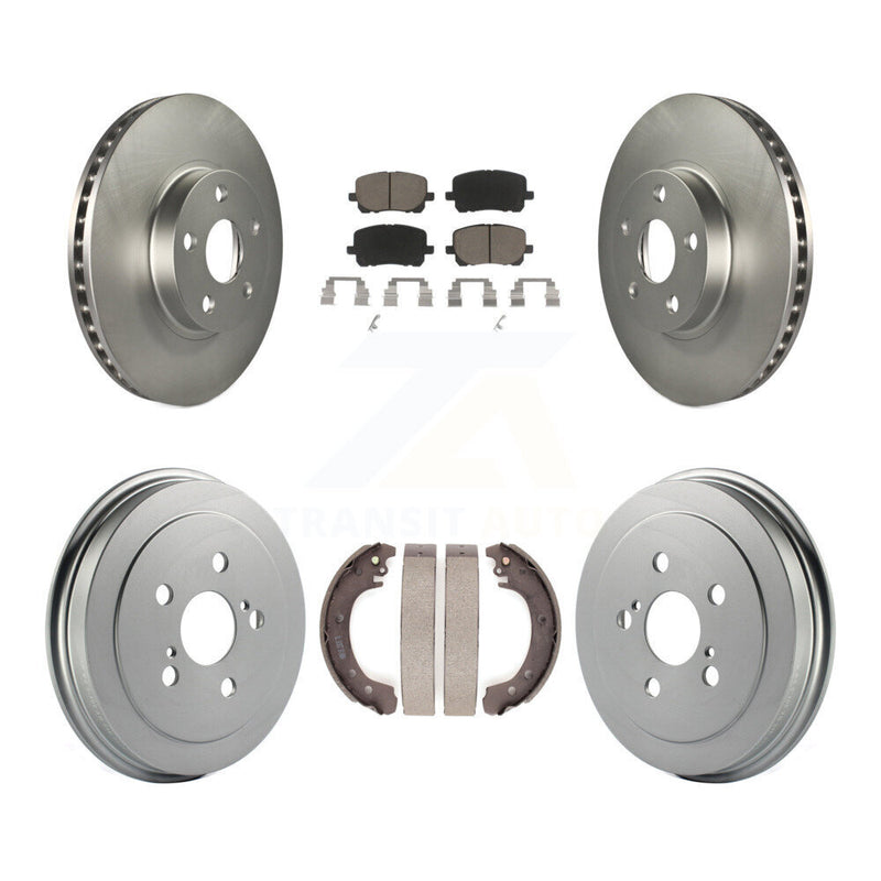 Transit Auto KGC-101991 Disc Brake Kit for 2003-2008 Toyota Corolla - Front and Rear