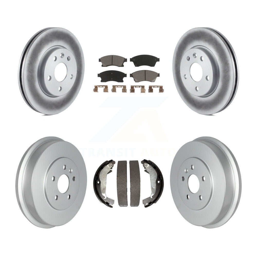 Transit Auto KGC-101992 Disc Brake Kit for 2011-2016 Chevrolet Cruze Limited, Chevrolet Cruze - Front and Rear