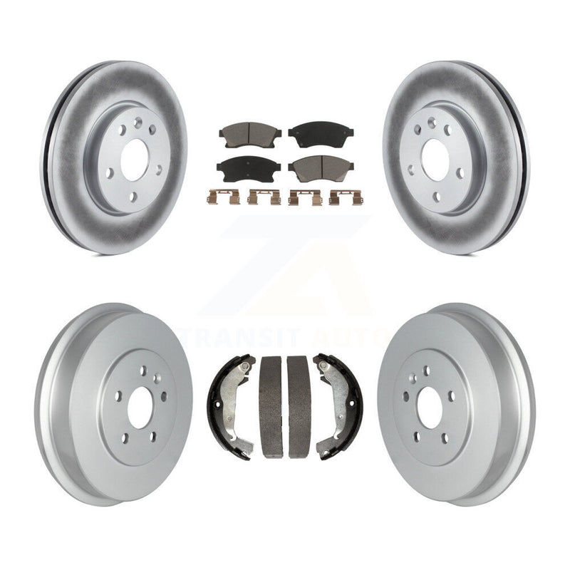 Transit Auto KGC-101992 Disc Brake Kit for 2011-2016 Chevrolet Cruze Limited, Chevrolet Cruze - Front and Rear