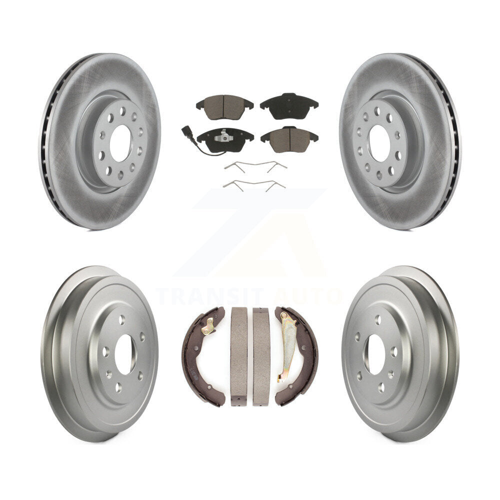 Transit Auto KGC-101994 Disc Brake Kit for 2011-2012 Volkswagen Beetle, Volkswagen Jetta - Front and Rear