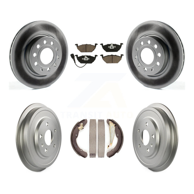Transit Auto KGC-101995 Disc Brake Kit for 2011-2012 Volkswagen Jetta - Front and Rear