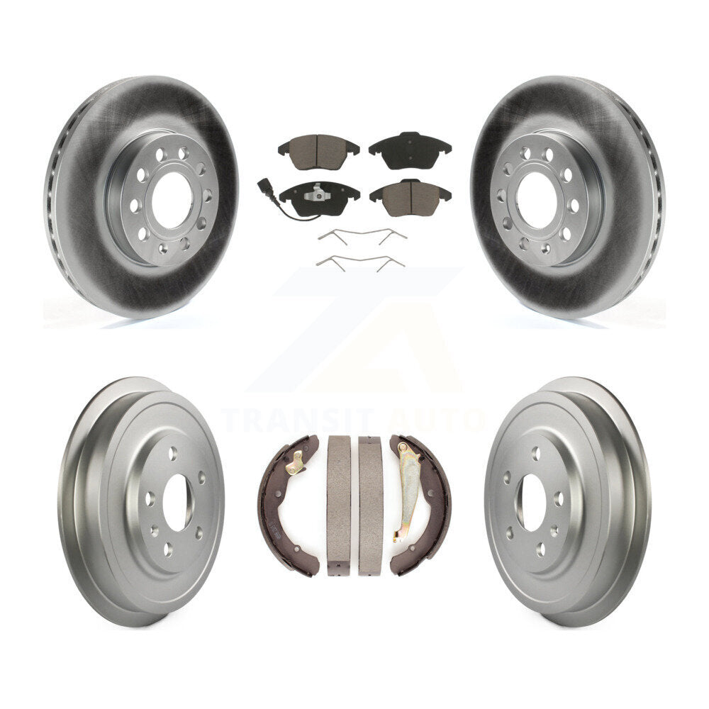 Transit Auto KGC-101996 Disc Brake Kit for 2011-2012 Volkswagen Beetle, Volkswagen Jetta - Front and Rear