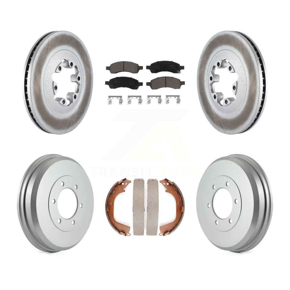 Transit Auto KGC-101997 Disc Brake Kit for 2009-2012 Chevrolet Colorado, GMC Canyon - Front and Rear