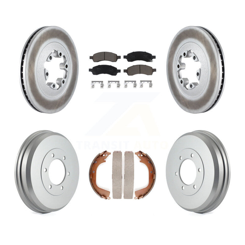 Transit Auto KGC-101997 Disc Brake Kit for 2009-2012 Chevrolet Colorado, GMC Canyon - Front and Rear