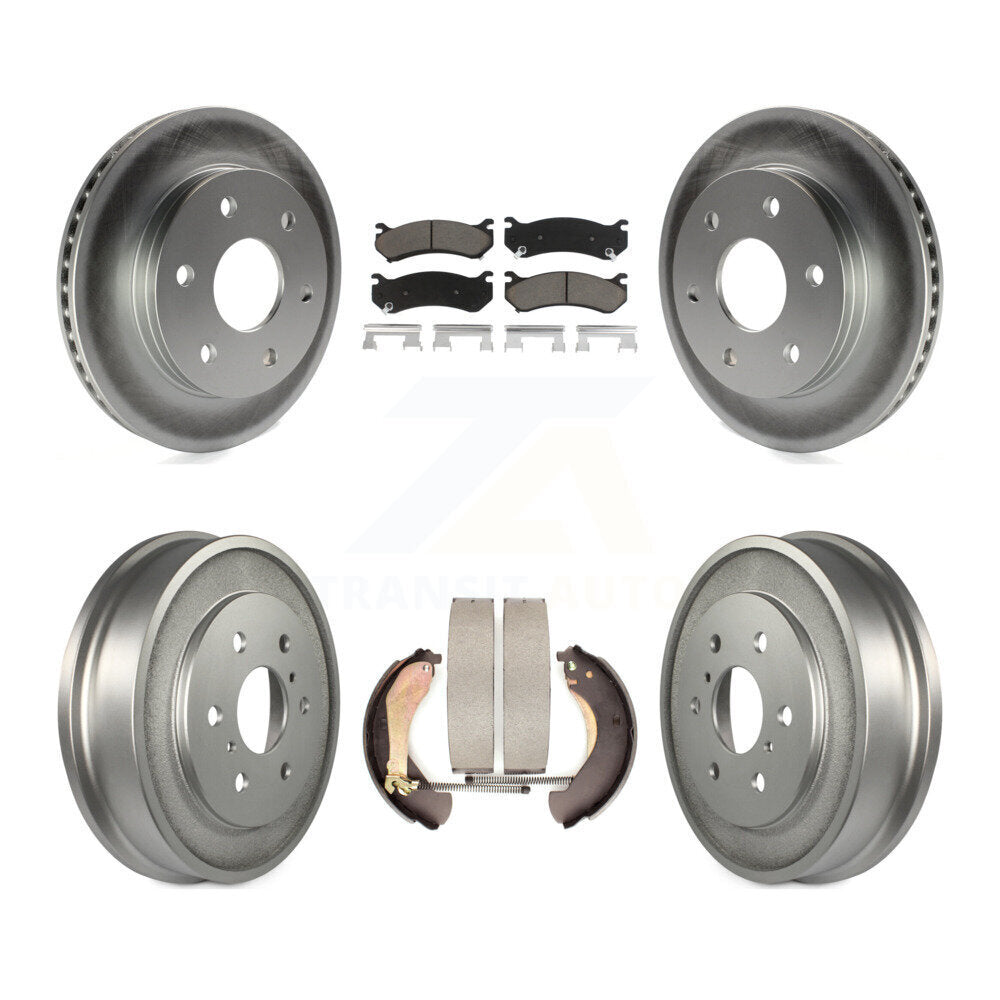 Transit Auto KGC-101998 Disc Brake Kit for 2005-2007 Chevrolet Silverado 1500 Classic, GMC Sierra 1500 Classic and More - Front and Rear