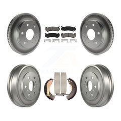 Transit Auto KGC-101998 Disc Brake Kit for 2005-2007 Chevrolet Silverado 1500 Classic, GMC Sierra 1500 Classic and More - Front and Rear
