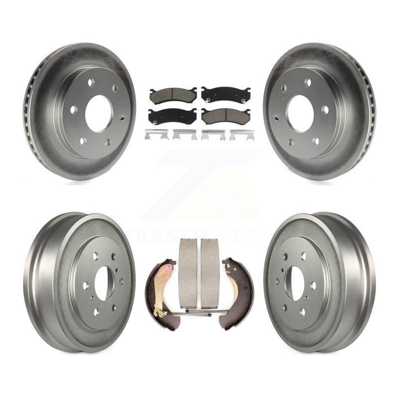 Transit Auto KGC-101998 Disc Brake Kit for 2005-2007 Chevrolet Silverado 1500 Classic, GMC Sierra 1500 Classic and More - Front and Rear