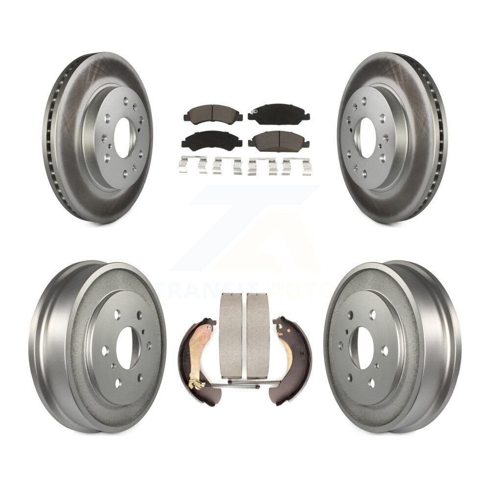 Transit Auto KGC-101999 Disc Brake Kit for 2005-2008 Chevrolet Silverado 1500, GMC Sierra 1500 and More - Front and Rear