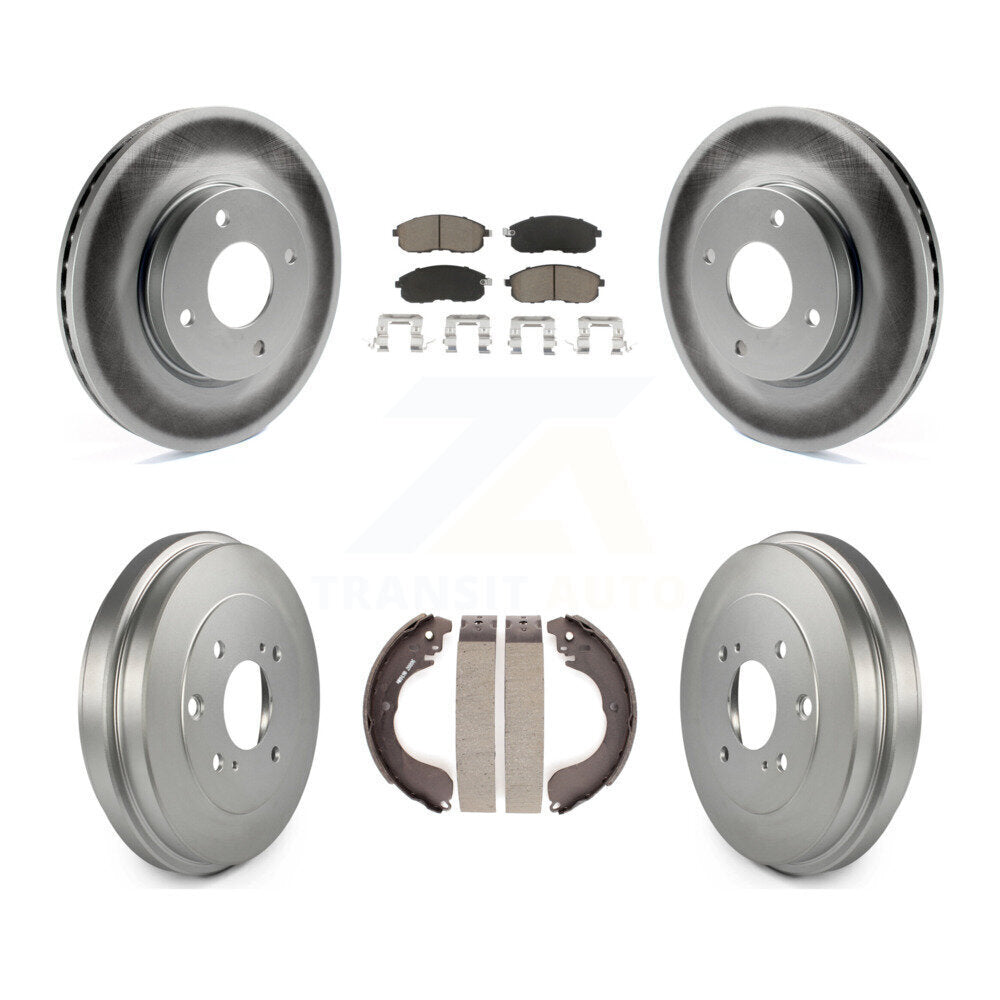 Transit Auto KGC-102000 Disc Brake Kit for 2007-2014 Nissan Cube, Nissan Sentra, Nissan Versa - Front and Rear