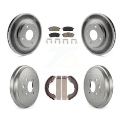 Transit Auto KGC-102000 Disc Brake Kit for 2007-2014 Nissan Cube, Nissan Sentra, Nissan Versa - Front and Rear