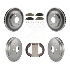 Transit Auto KGC-102001 Disc Brake Kit for 2008 Nissan Versa - Front and Rear