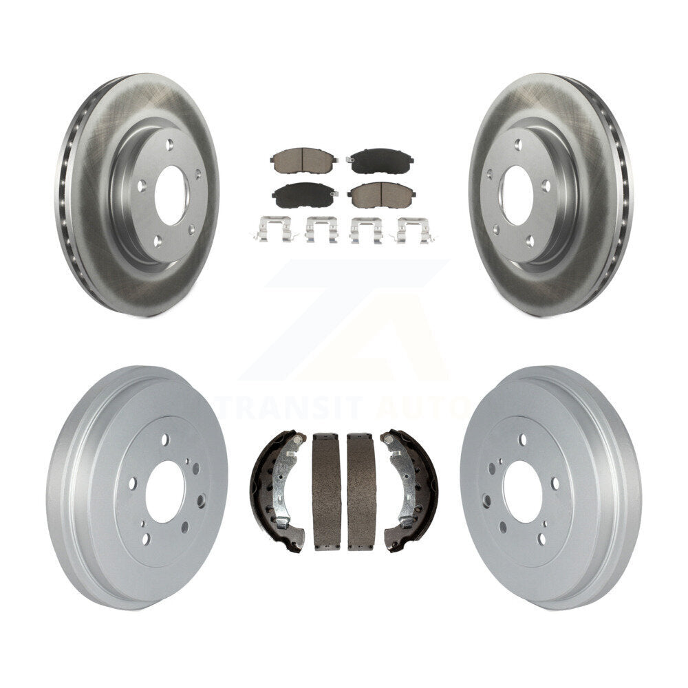 Transit Auto KGC-102002 Disc Brake Kit for 2013-2019 Nissan Sentra - Front and Rear