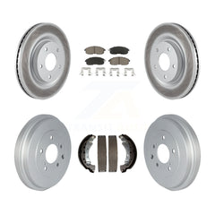 Transit Auto KGC-102003 Disc Brake Kit for 2017-2019 Nissan Sentra - Front and Rear