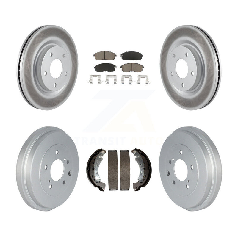 Transit Auto KGC-102003 Disc Brake Kit for 2017-2019 Nissan Sentra - Front and Rear