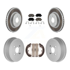 Transit Auto KGC-102004 Disc Brake Kit for 1999-2002 Toyota Corolla - Front and Rear