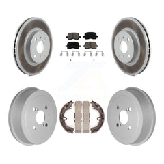 Transit Auto KGC-102005 Disc Brake Kit for 1998-2002 Chevrolet Prizm, Toyota Corolla - Front and Rear