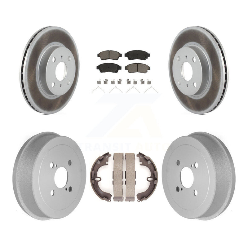 Transit Auto KGC-102006 Disc Brake Kit for 1993-1997 Geo Prizm, Toyota Corolla - Front and Rear