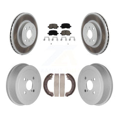 Transit Auto KGC-102007 Disc Brake Kit for 2002 Toyota Corolla - Front and Rear