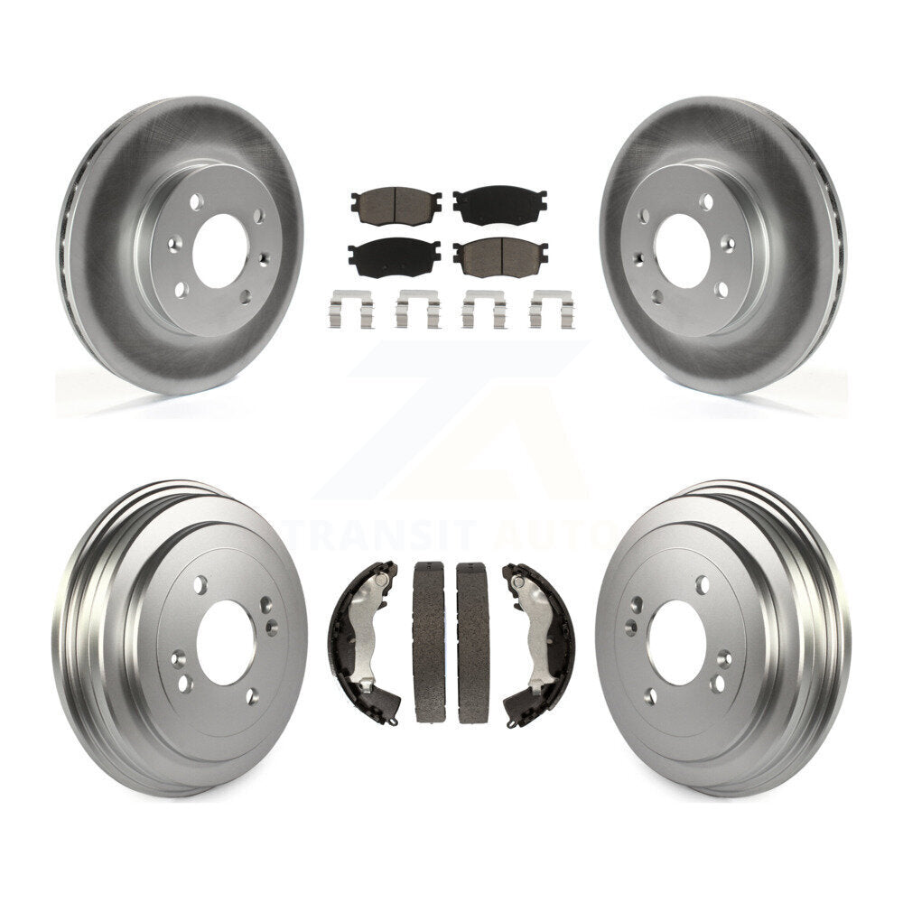 Transit Auto KGC-102008 Disc Brake Kit for 2006-2011 Hyundai Accent, Kia Rio, Kia Rio5 - Front and Rear
