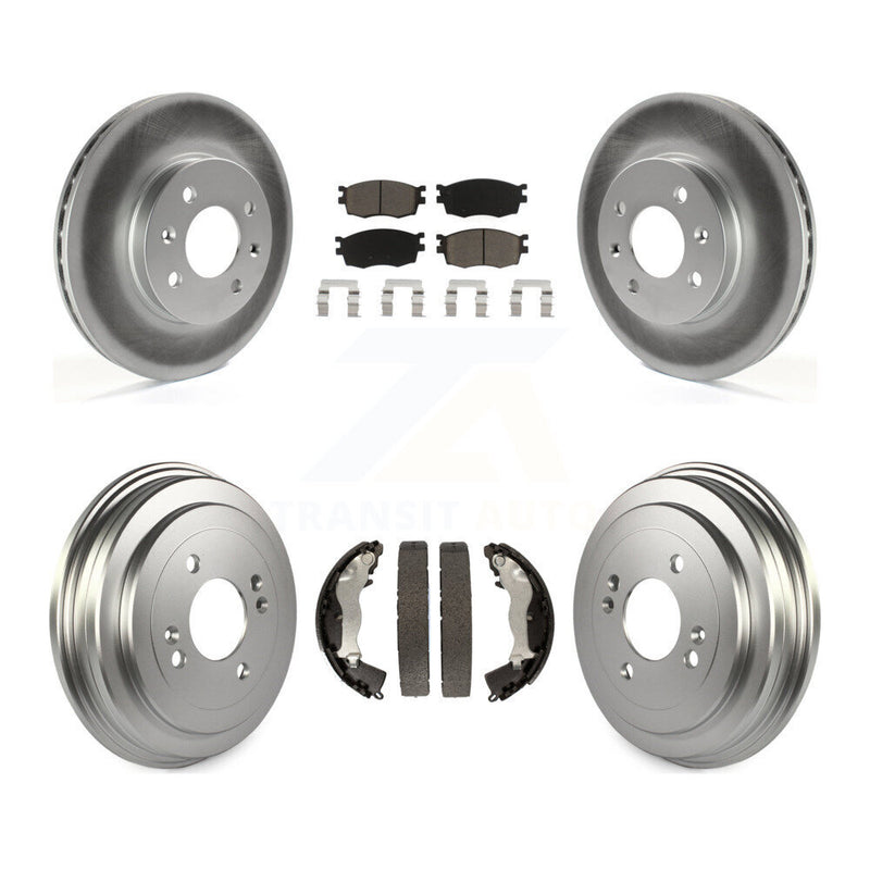 Transit Auto KGC-102008 Disc Brake Kit for 2006-2011 Hyundai Accent, Kia Rio, Kia Rio5 - Front and Rear
