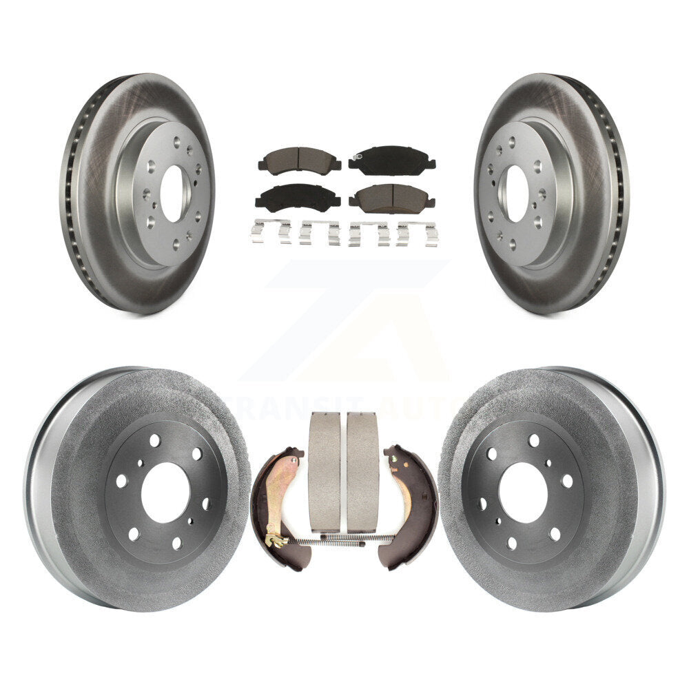 Transit Auto KGC-102009 Disc Brake Kit for 2009 Chevrolet Silverado 1500, GMC Sierra 1500 - Front and Rear