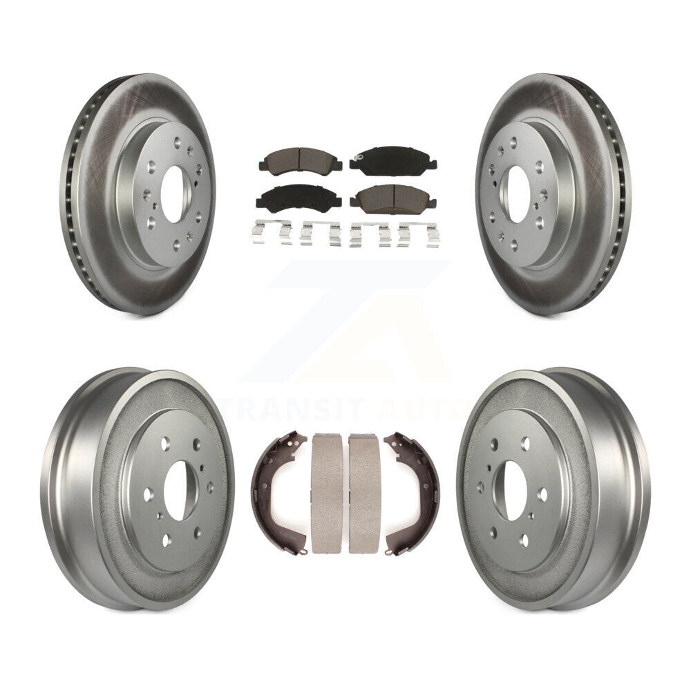 Transit Auto KGC-102010 Disc Brake Kit for 2008 Chevrolet Silverado 1500, GMC Sierra 1500 - Front and Rear
