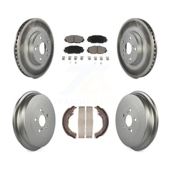 Transit Auto KGC-102013 Disc Brake Kit for 2009-2019 Toyota Corolla - Front and Rear
