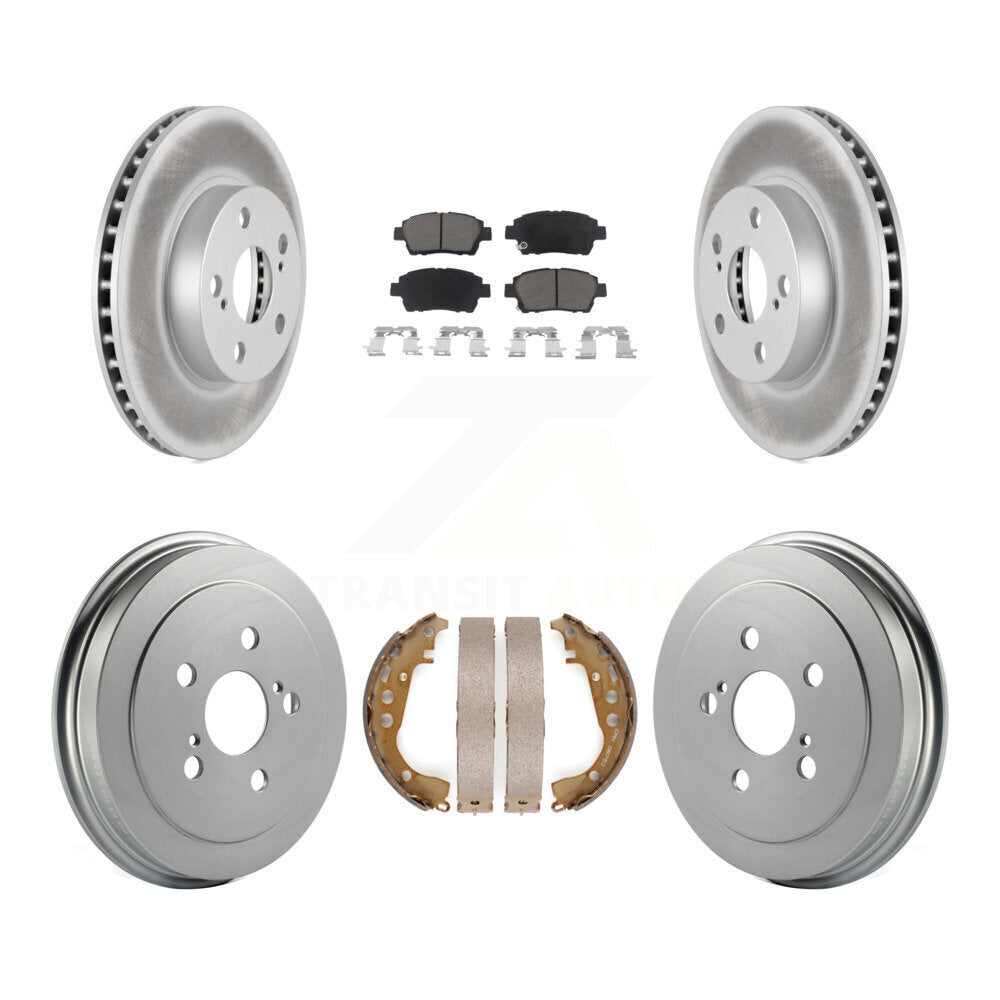 Transit Auto KGC-102014 Disc Brake Kit for 2004-2008 Toyota Prius - Front and Rear