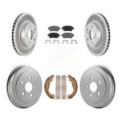 Transit Auto KGC-102014 Disc Brake Kit for 2004-2008 Toyota Prius - Front and Rear