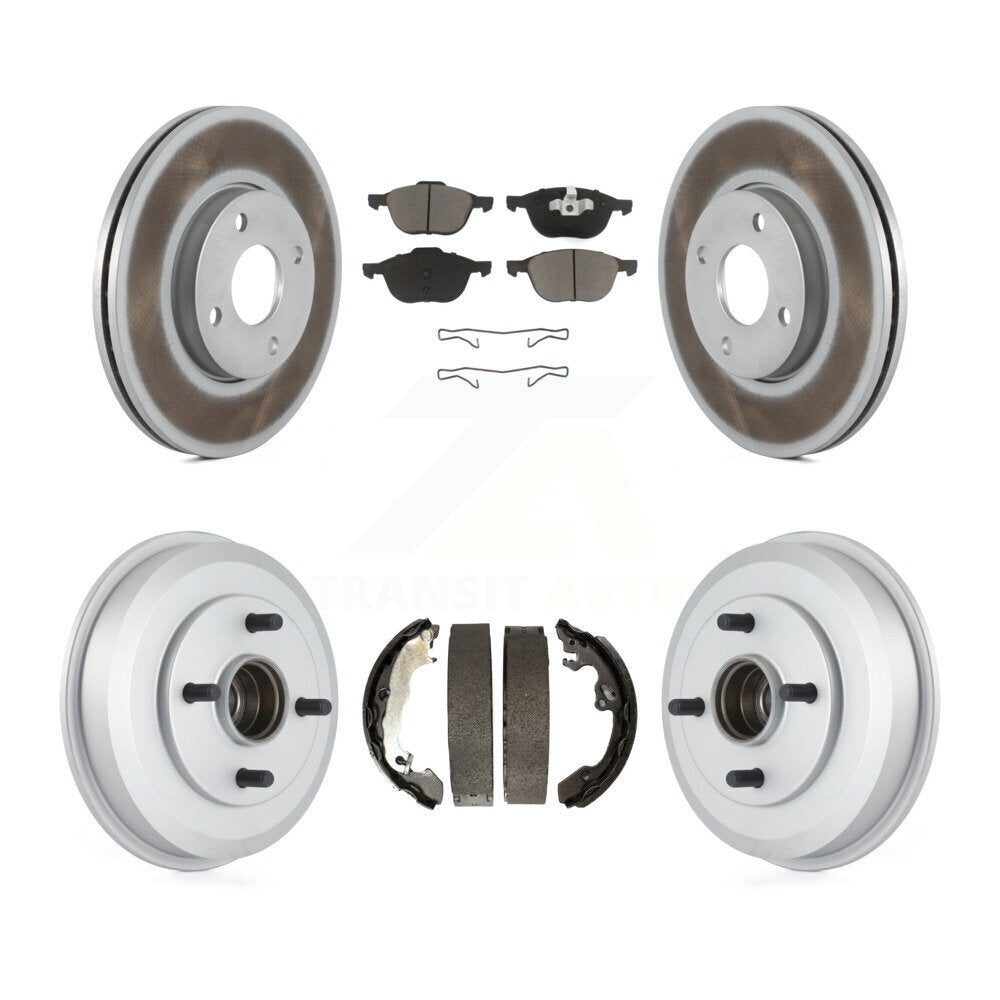 Transit Auto KGC-102019 Disc Brake Kit for 2005-2007 Ford Focus - Front and Rear