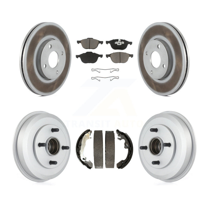 Transit Auto KGC-102019 Disc Brake Kit for 2005-2007 Ford Focus - Front and Rear