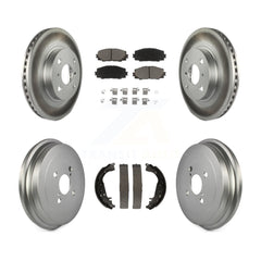 Transit Auto KGC-102020 Disc Brake Kit for 2006-2014 Toyota Yaris - Front and Rear