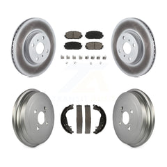 Transit Auto KGC-102021 Disc Brake Kit for 2012-2013 Toyota Yaris - Front and Rear