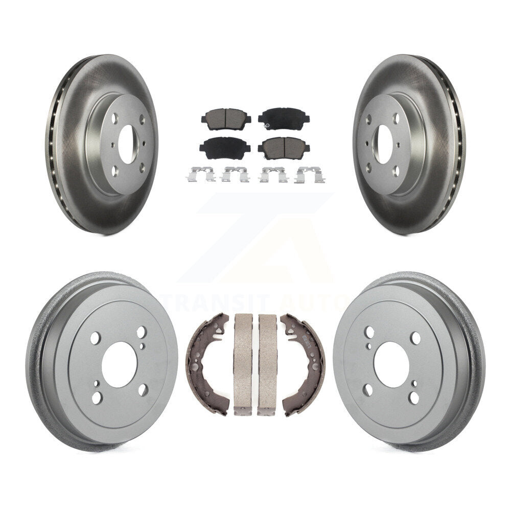 Transit Auto KGC-102022 Disc Brake Kit for 2001-2005 Toyota Echo - Front and Rear
