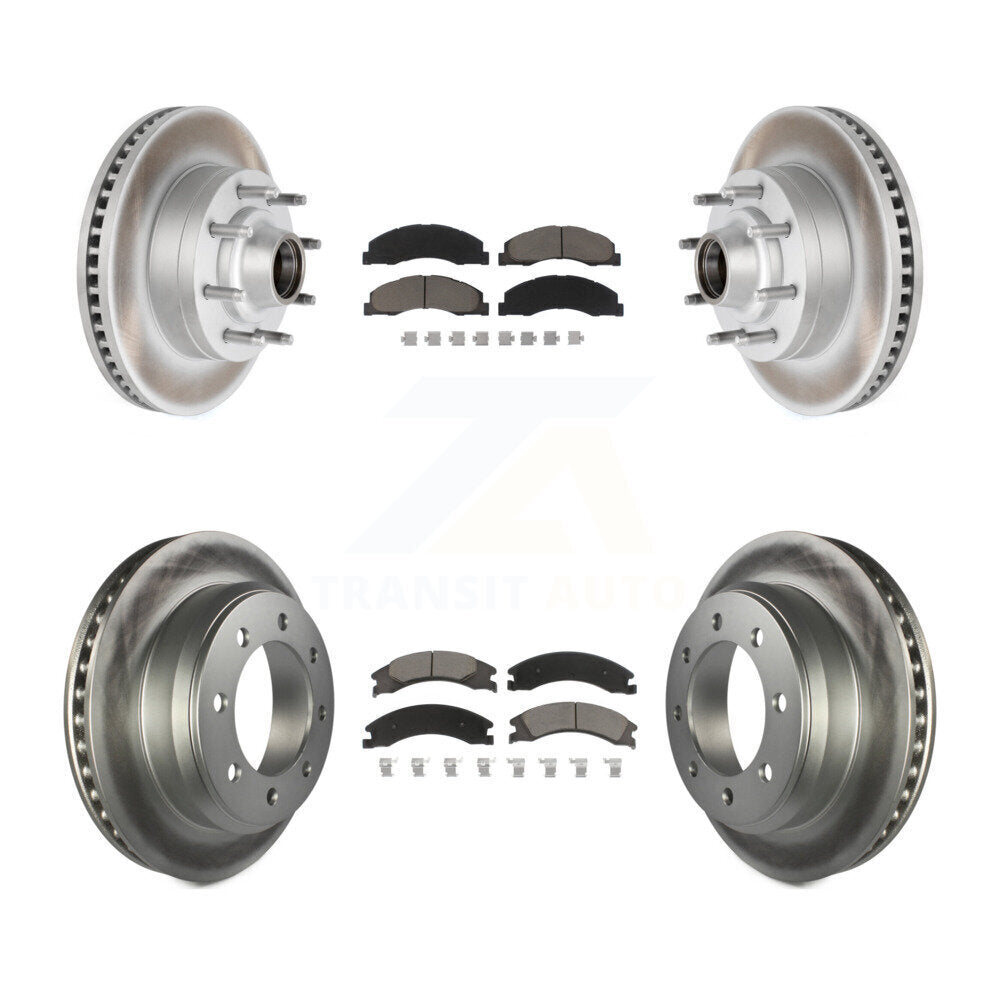 Transit Auto KGC-102024 Disc Brake Kit for 2008-2023 Ford E-350 Super Duty, Ford E-150 and More - Front and Rear