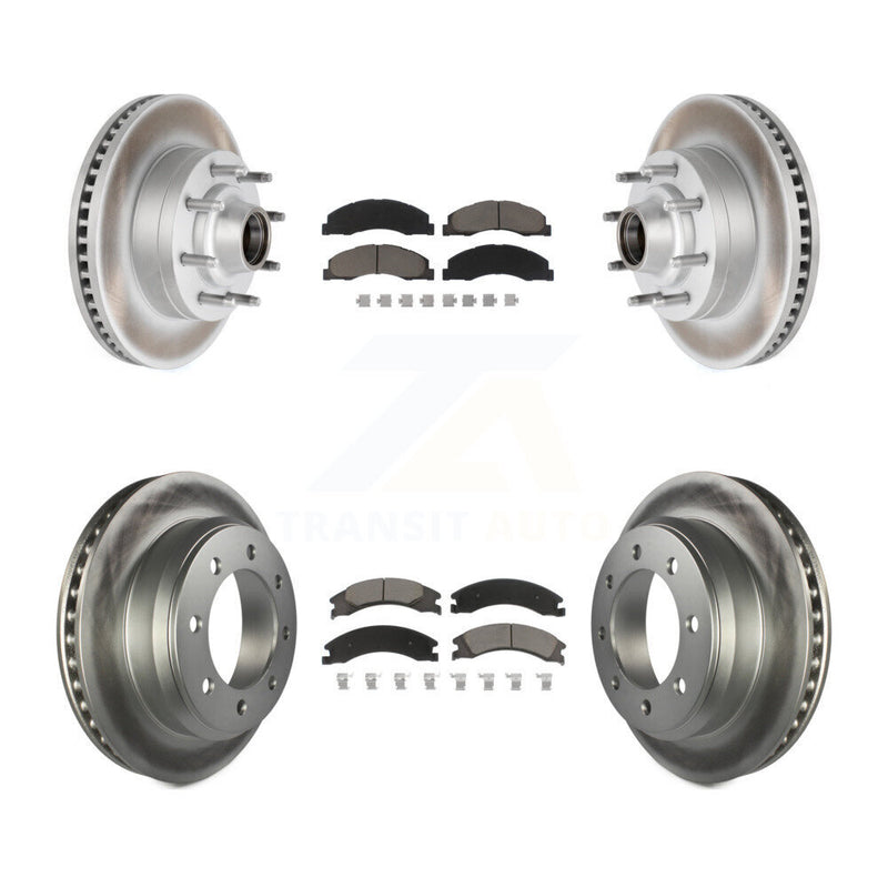 Transit Auto KGC-102024 Disc Brake Kit for 2008-2023 Ford E-350 Super Duty, Ford E-150 and More - Front and Rear