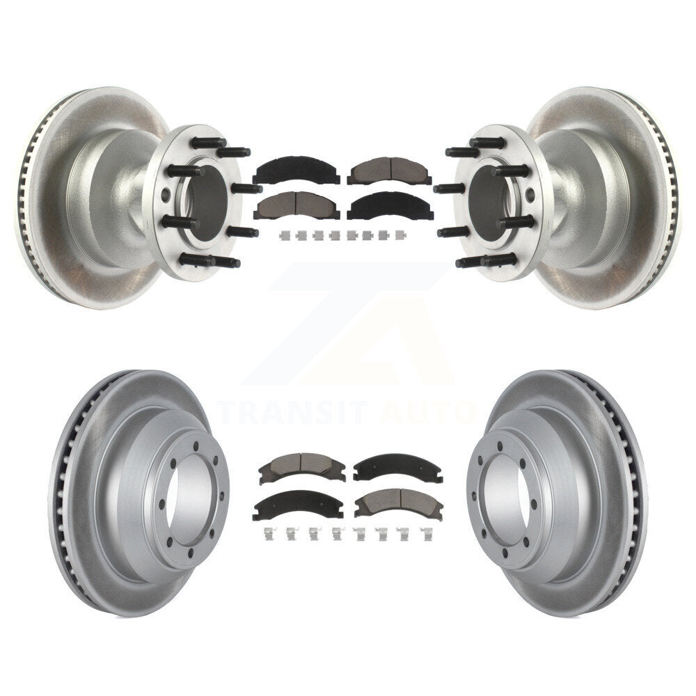 Transit Auto KGC-102025 Disc Brake Kit for 2008-2023 Ford E-350 Super Duty, Ford E-350 Econoline - Front and Rear