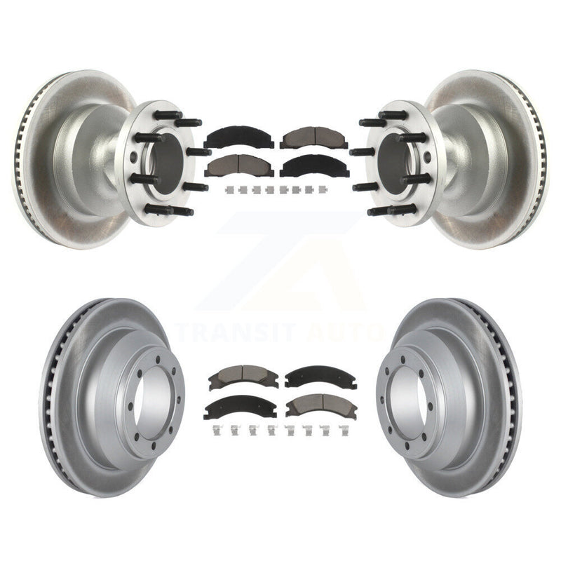 Transit Auto KGC-102025 Disc Brake Kit for 2008-2023 Ford E-350 Super Duty, Ford E-350 Econoline - Front and Rear